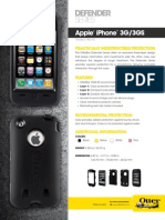 Apple Iphone 3G/3Gs: Practically Indestructible Protection