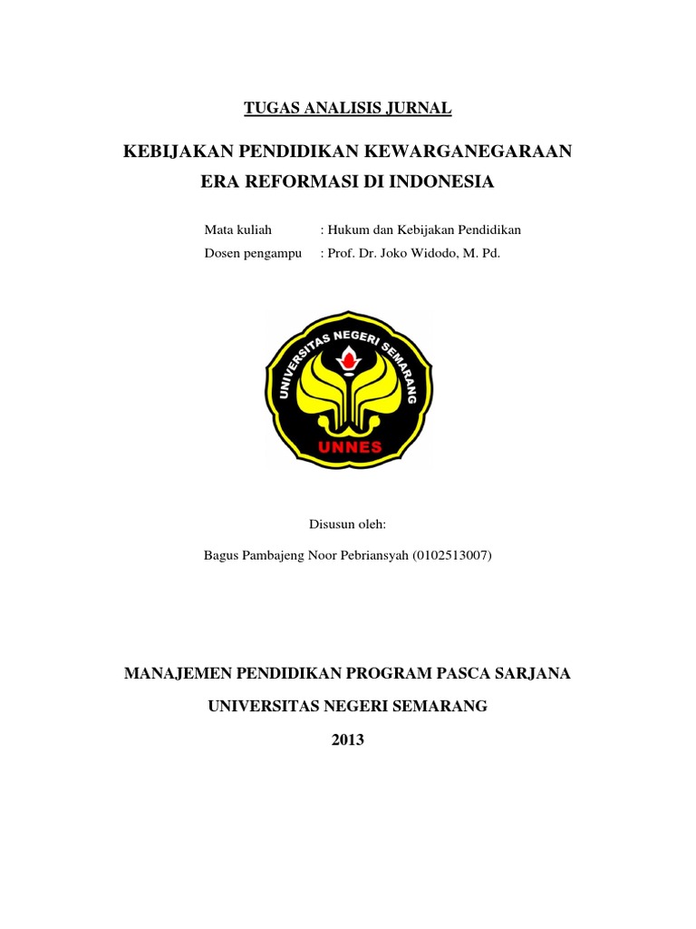 Pendidikan Kewarganegaraan Sumarsono Pdf