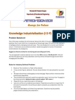 Problem Statement: Petrotech MIT Student Chapter Department of Petrochemical Engineering Presents