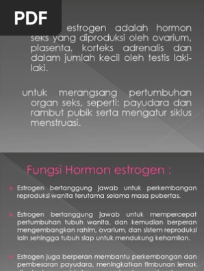Dampak Wanita Alami Kelebihan Hormon Estrogen