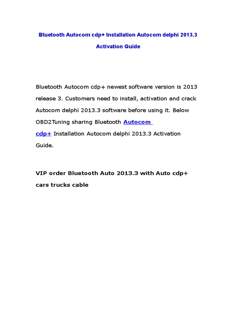 Autocom Cdp Pro Crack