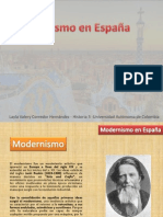 Modernismo en España