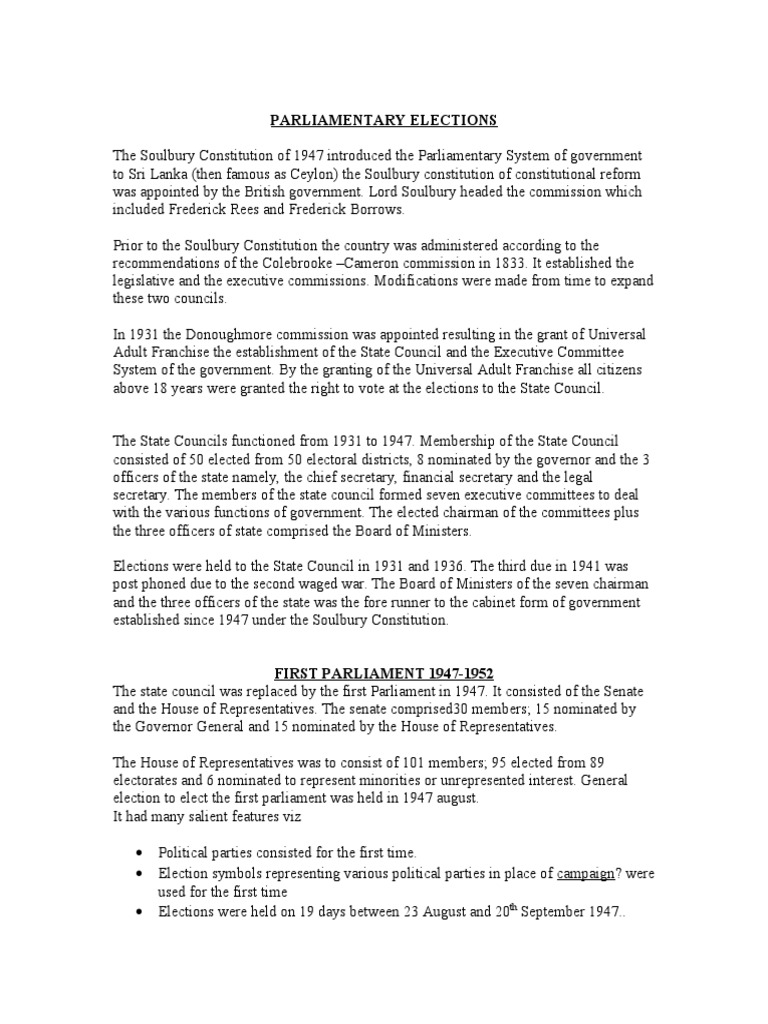MR Bala | PDF | Sri Lanka | Political Parties