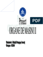 Proiect Organe de Masini 2