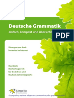 Deutsche Grammatik Leseprobe