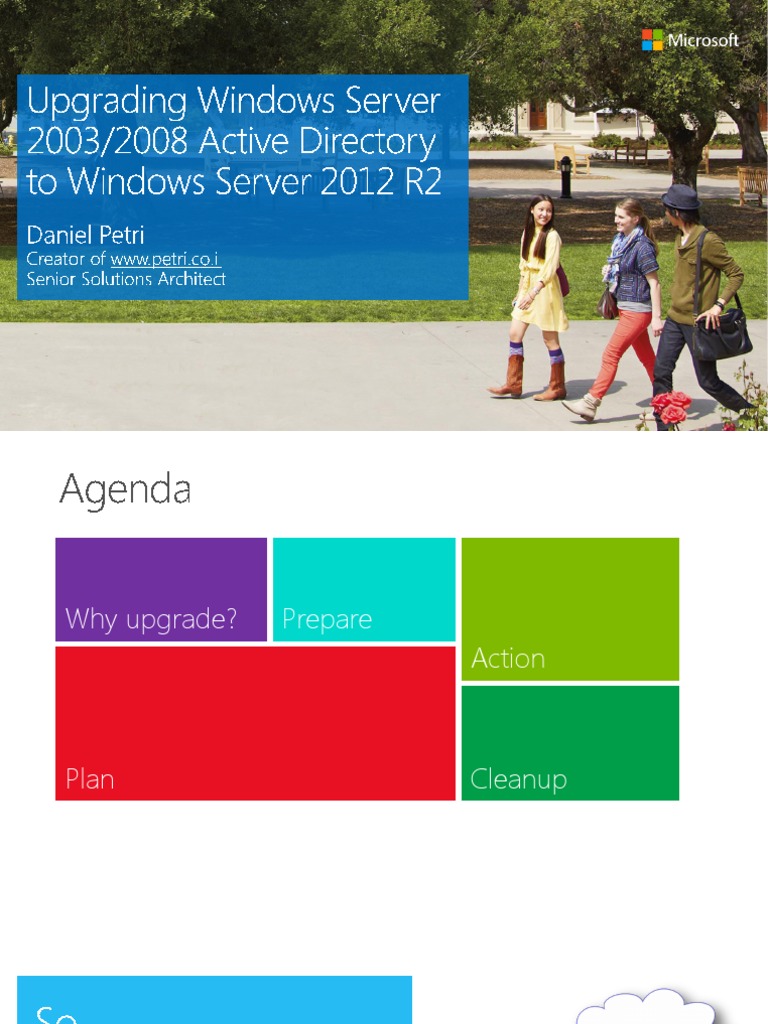 Migrating from Windows Server 2003 to 2012 | PDF | Active Directory ...