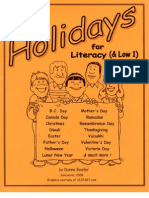 Holidays For Literacy (& Low 1)