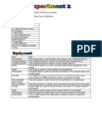 Experiment 2 Assessment