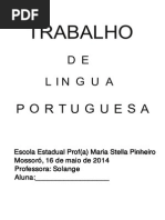 Trabalho de Portuguesa