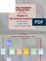 The External Assessment: Strategic Management Concepts & Cases