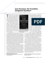 Work Breakdown Structures: The Foundation For Project Management Excellence