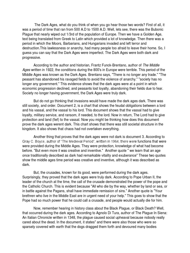 Essay On Feudal System