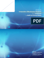 2014 Comparative Effectiveness Research and the Environment for Health Care Decision-Making