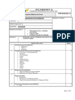 Documentación de Procedimientos