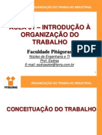 127796723 Aula 01 Organizacao Do Trabalho