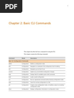 Chapter 2: Basic CLI Commands