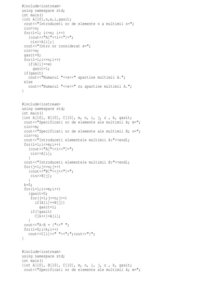 C++ Set Operations and Prime Count | PDF