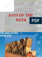 Days of the Week