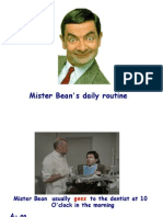 Mister Bean's Daily Routine