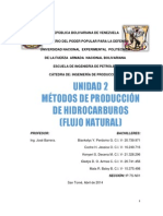 UNIDAD I Producción Flujo Natural