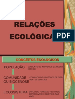 Relacoes Ecologicas