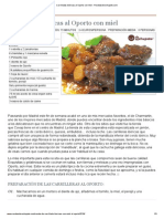 Carrilladas Ibéricas Al Oporto Con Miel - Recetasderechupete PDF