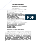 Afirmaciones para Mejorar Tu Vida Laboral