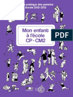 Mon Enfant À L'école CP À CM2, Guide Pratique Des Parents (Web, 2012)