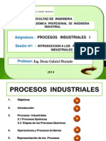 Sesion N°1-Introd. A Los Procesos Industriales