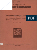 Brandverhütungs-Plakate 1935