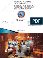 Que es el acero