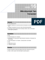 Mikrobiyolojik Tanı Yöntemleri PDF