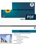 Data Migration Techniques in Sap ABAP