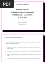 Plano de Estudos - Pacto2014