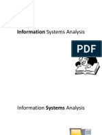 Information Systems Analysis Introduction