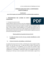 IDP, OJC Jurisdição Constitucional e A Omissão Legislativa Infraconstitucional - França