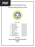 Download Laporan Faal Tekanan Darah Dan Denyut Nadi by Laily Sofia A SN225333255 doc pdf