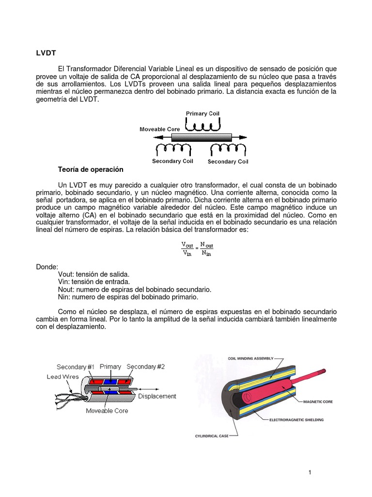 LVDT o RVDT | PDF | Business