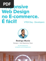 Responsive Web Design no E-commerce. É fácil! 