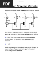 Current Steering Circuits: V R I V V V R R R