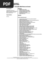 Formação DBA Pleno Em Oracle