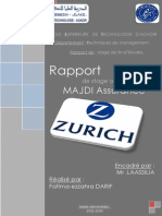 Rapport de Stage Zurich Assurances