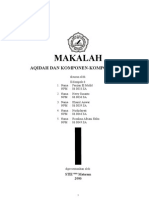 Download Tugas Agama - 01 - Makalah Akidah Dan Komponen-Komponennya by Elmo SN22535427 doc pdf