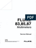 Fluke 83-85-87 Multimeters Sm