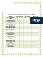 lista de cotejo