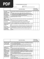 Co-Teaching Observation Checklist