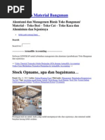 Download Bisnis Toko Material Bangunan by Mona Haafidzah Hsb SN225364420 doc pdf