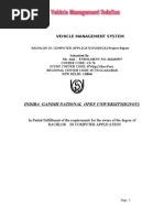 Download Vehicle Management System by honestguy09 SN22536772 doc pdf