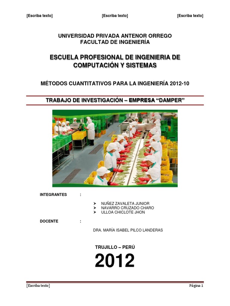 Proyecto Final 1 | PDF | Tecnología