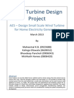 Designsmallscalewindturbineforhomeelectricitygeneration 130812110837 Phpapp02